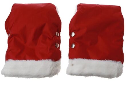 Winter Warm Kinderwagen Handschoenen Waterdichte Kinderwagen Wandelwagen Mitten Kinderwagen Hand Muff 54DA bordeaux