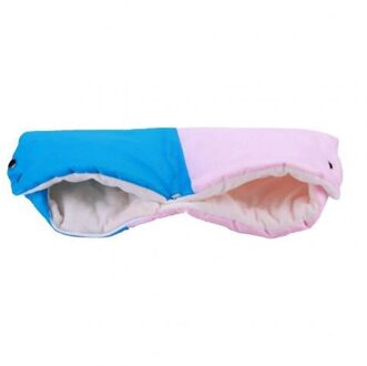 Winter Warm Kinderwagen Winkelwagen Kinderwagen Mitten Hand Cover Kinderwagen Kinderwagen Handschoen blauw roze