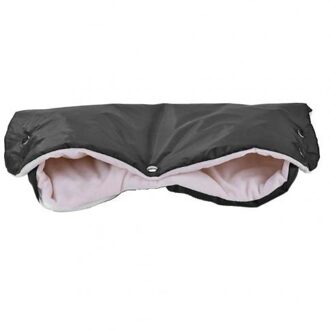 Winter Warm Kinderwagen Winkelwagen Kinderwagen Mitten Hand Cover Kinderwagen Kinderwagen Handschoen zwart