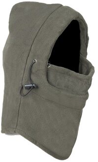Winter Warm Mutsen Hoeden Voor Mannen Skull Bandana Halswarmer Gezicht Warmming Wargame Cap Unisex Mutsen Emmer Hoed groen