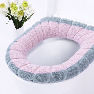Winter Warm Toilet Seat Cover Mat Closestool Mat Universele Zachte Wasbare Wc Mat Wc Deksel Cover Accessoires Thuis Leveringen