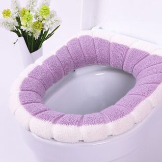Winter Warm Toilet Seat Cover Mat Closestool Mat Universele Zachte Wasbare Wc Mat Wc Deksel Cover Accessoires Thuis Leveringen