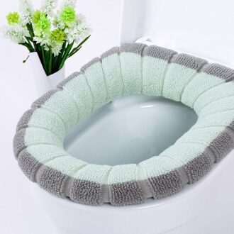 Winter Warm Toilet Seat Cover Mat Closestool Mat Universele Zachte Wasbare Wc Mat Wc Deksel Cover Accessoires Thuis Leveringen