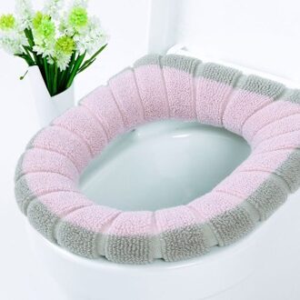 Winter Warm Toilet Seat Cover Mat Closestool Mat Universele Zachte Wasbare Wc Mat Wc Deksel Cover Accessoires Thuis Leveringen