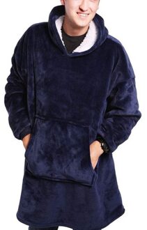 Winter Warm Tv Pocket Hooded Dekens Volwassenen Kids Badjas Sofa Gezellige Deken Sweatshirt Pluche Coral Fleece Dekens Outwears