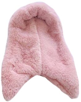 Winter Warm Vogel Sjaal Nest Hoek Papegaai Deken Huisdier Kleine Dier Opknoping Tent Kooi Decoratie Voor Parkiet Valkparkiet roze / L