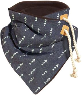 Winter Warm Vrouwen Sjaals Kat Geometrie Print Soft Wrap Casual Warm Koord Sjaals Sjaals Sjaal Wraps Vrouwen B