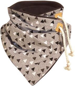 Winter Warm Vrouwen Sjaals Kat Geometrie Print Soft Wrap Casual Warm Koord Sjaals Sjaals Sjaal Wraps Vrouwen