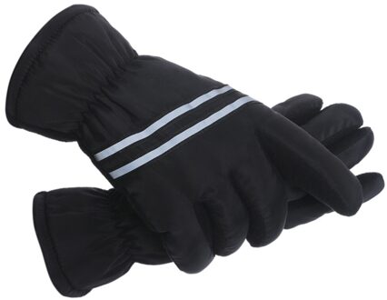 Winter Warm Winddicht Dikke Antislip Sport Voor Hardlopen Fietsen (Rood) zwart