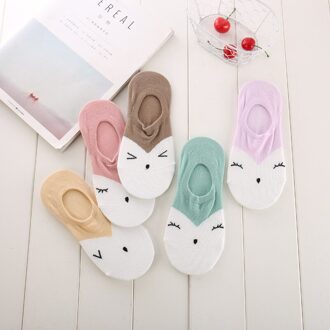 Winter Warme Dikke Wollen Vrouwen Leuke Grappige Dier Kerst Katoenen Sokken Casual Wollen Gebreide Sok 1 paar = 2 pcs ws136 kleur mengen