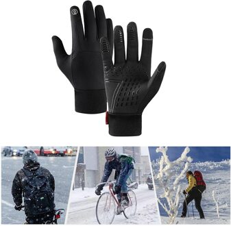Winter Warme Handschoenen Waterdicht Anti-Slip Thermische Fleece Touch Screen Handschoen XL