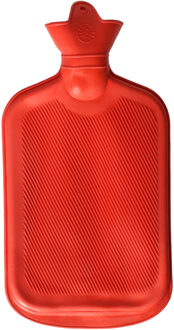Winter warmwater kruik rood 2 liter - Kruiken