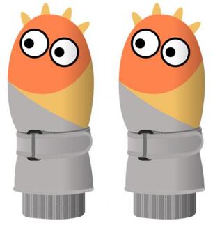 Winter Waterdicht Winddicht Dikke Warme Sneeuw Ski Snowboarden Wanten Uitgebreide Pols Skiën Handschoenen grijs Alien