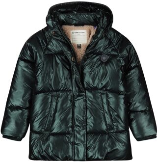 winter winterjas meisjes - donker groen - Rostock - maat 104