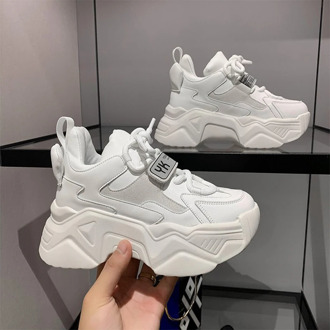 Winter Women Chunky Sneakers INS Designers Fashion Plush Vulcanized Shoes Tenis Female Sports Casual Shoes Woman Thick Sole 2020