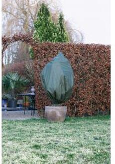 Winterafdekhoes met koord groen