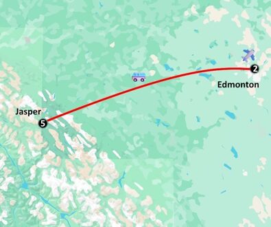 Winteravontuur in Jasper en Edmonton (11 dagen)