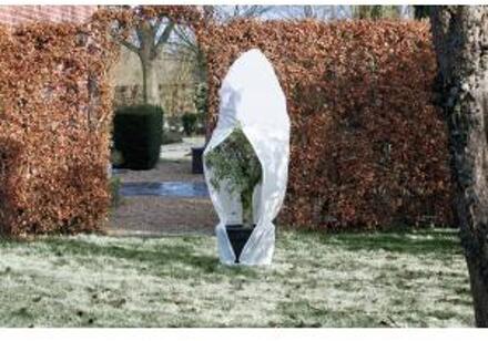 Winterhoes met rits 70 g|m² 2,5x2x2 m wit