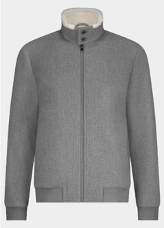 Winterjack duke outdoor jacket bwa25301du12/941 mid grey Grijs