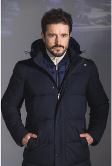 Winterjack riccardo at001-91200/navy Blauw - XXL