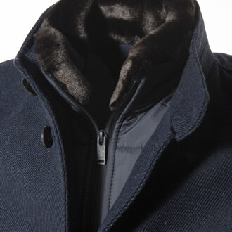 Winterjas Blauw - 50