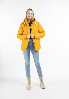 winterjas Klima Iglo Dames mosterd Mosterdgeel - XS