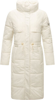 winterjas voor dames The Madness - lang, warm en functioneel Beige