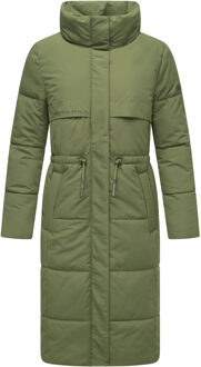 winterjas voor dames The Madness - lang, warm en functioneel Groen