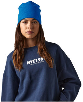 Wintermuts Beanie Kiruna - kobalt blauw - jersey One size