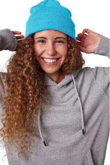 Wintermuts Beanie Yukon - turquoise - heren/dames - gebreid - 100% Acryl - One size