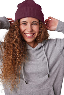 Wintermuts Yukon - bordeaux rood - heren/dames - 100% acryl One size