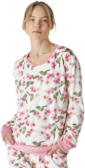 Winterpyjama lange mouw fluweel JJB4 vrouwen Veelkleurig