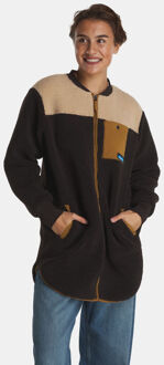 Wintervale Fleecevest Dames Bruin - L