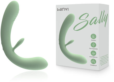 WINYI Sally koppelvibrator – Strapless strap-on