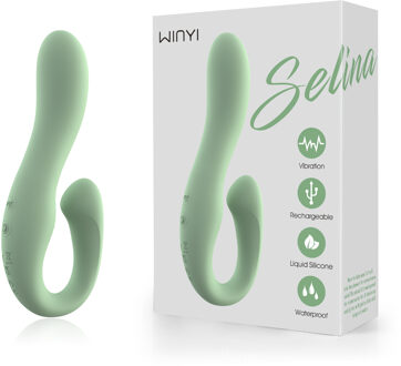 WINYI Selina koppelvibrator – Strapless strap-on