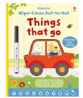 Wipe-Clean Dot-to-Dot Things That Go