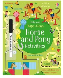 Wipe-Clean Horse And Pony Activities - Wipe-Clean Activities - Kirsteen Robson