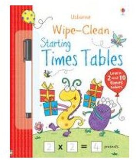 Wipe-clean Starting Times Tables