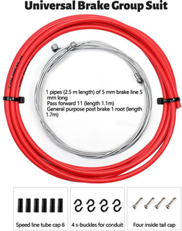 Wire Bicycle Bike Brake Shifters Derailleur Brake Cables Shift Cable Tube MTB Road Bike Shifter Brake Cable Line Pipe