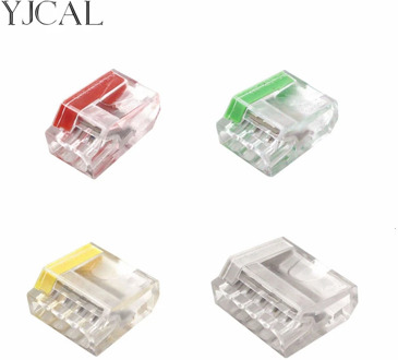 Wire Connector PCT 252 253 254 255 Mini Quick Conectors Universal Compact Wiring Conductor Push-in Terminal Block LED Conector