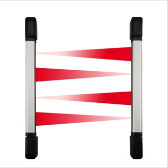 Wired 2 IR Beams Infrared Barrier Detector 10M For Home Yard Window Door Gate Alarm System GSM PSTN Alarm system/gate photocell