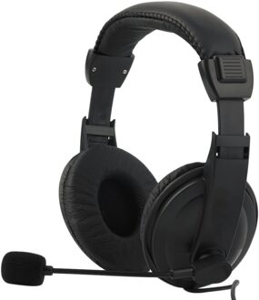 Wired Hoofdtelefoon Business Bass Stereo 3.5mm Headset met Microfoon Mic voor Game Computer PC Laptop Vergadering