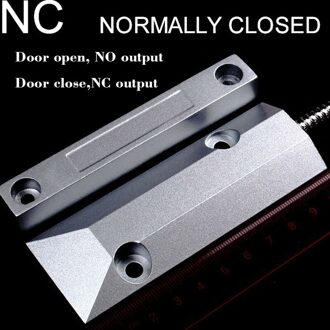 Wired Metal Roldeur Magneetcontact Waterdichte Schakelaar Alarm OC-55 Deur Sensor Voor Alarmsysteem