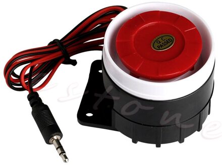 Wired Mini Hoorn Sirene Home Security Sound Alarmsysteem 120dB DC 12V