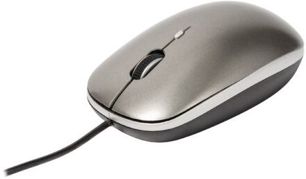 Wired Mouse Desktop 3-Button Grey