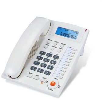 Wired Thuiskantoor Caller Id Display Vaste Vaste Telefoon Met Kiesherhalingsfunctie 4
