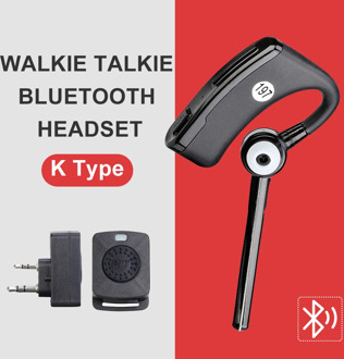 Wireless Bluetooth Headphones Headset Walkie Talkie With Wireless Finger PTT For Kenwood For Baofeng UV 5R 888S Two-way Radio