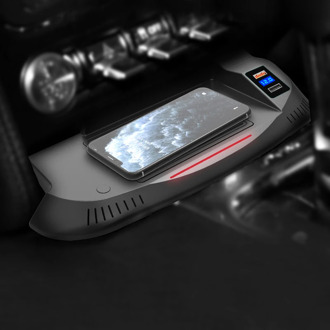Wireless Charger Fast Charging Plate For Ford Mustang 2016 2017 2018 Car QI Wireless Phone Charger For Ford Mustang 2019 2020
