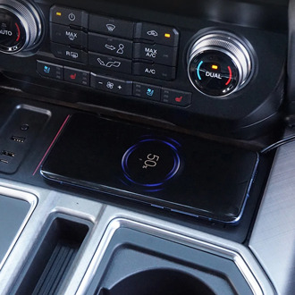 Wireless Charger For Ford F150 2019 2018 Wireless Fast Phone Charging Car Charger Plate For Ford F150 2015 2016 2017 ACCESSORIES