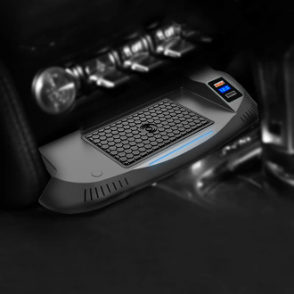 Wireless Charger For Ford Mustang 2020 2019 2018 Car Wireless Fast Phone Charging Plate Charger For Ford Mustang 2015 2016 2017